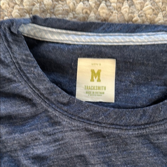 Tracksmith Blue Long Sleeve Running Shirt - Picture 2 of 3